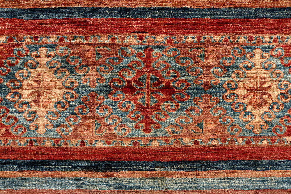 Multi Colored Kazak 5' 6 x 7' 10 - No. 67279 - ALRUG Rug Store