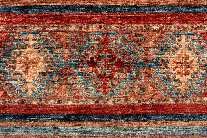 Multi Colored Kazak 5' 6 x 7' 10 - No. 67279 - ALRUG Rug Store