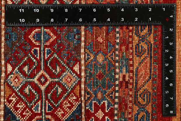 Multi Colored Kazak 5' 6 x 7' 10 - No. 67279 - ALRUG Rug Store