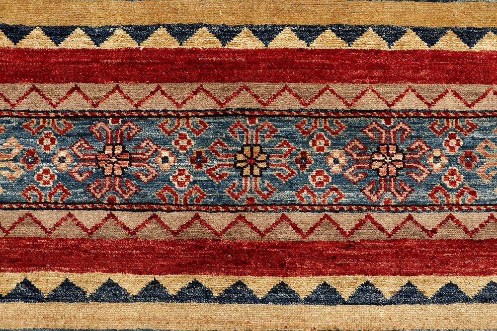 Multi Colored Kazak 5' 9 x 8' - No. 67280 - ALRUG Rug Store
