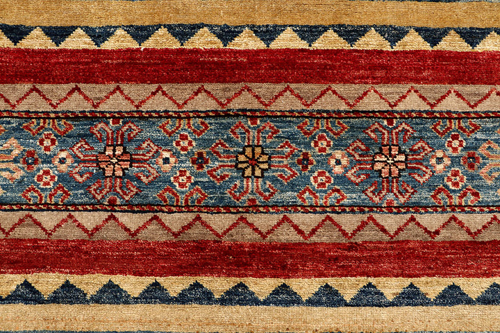 Multi Colored Kazak 5' 9 x 8' - No. 67280 - ALRUG Rug Store