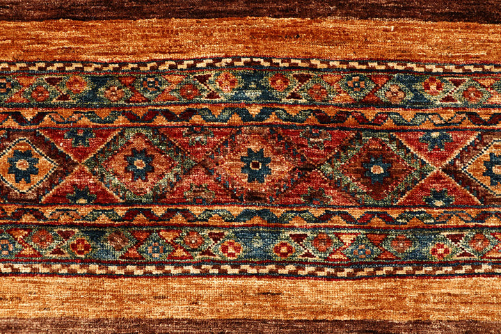 Multi Colored Kazak 5' 8 x 8' 2 - No. 67281 - ALRUG Rug Store