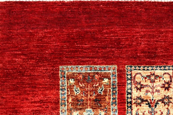 Multi Colored Kazak 5' 7 x 7' 10 - No. 67282 - ALRUG Rug Store