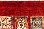 Multi Colored Kazak 5' 7 x 7' 10 - No. 67282 - ALRUG Rug Store