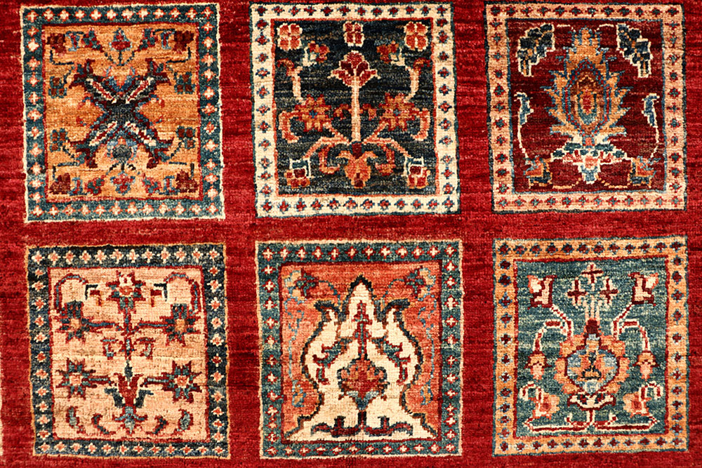 Multi Colored Kazak 5' 7 x 7' 10 - No. 67282 - ALRUG Rug Store