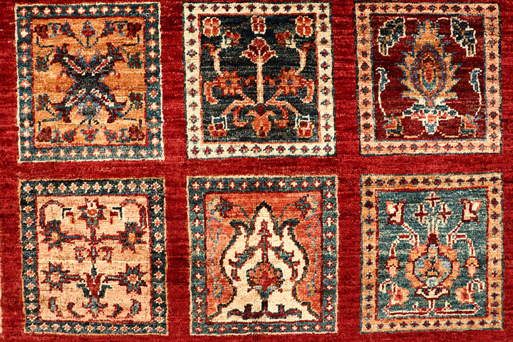 Multi Colored Kazak 5' 7 x 7' 10 - No. 67282 - ALRUG Rug Store