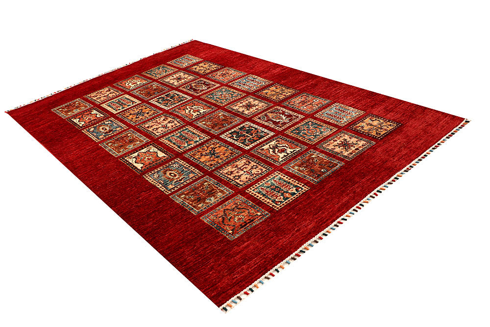 Multi Colored Kazak 5' 7 x 7' 10 - No. 67282 - ALRUG Rug Store