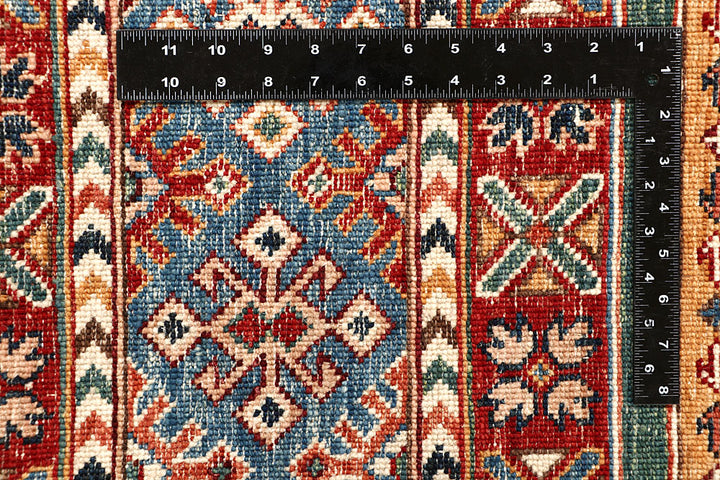 Multi Colored Kazak 5' 7 x 8' 1 - No. 67283 - ALRUG Rug Store
