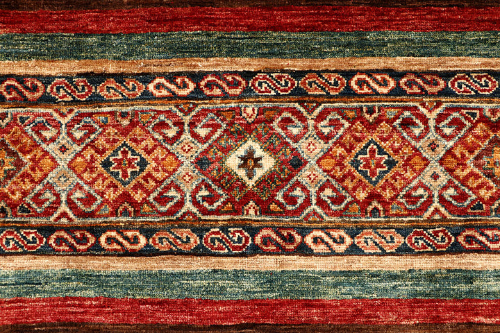 Multi Colored Kazak 6' 9 x 10' 2 - No. 67286 - ALRUG Rug Store