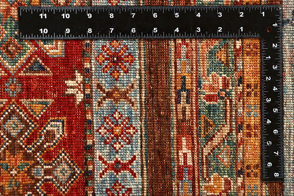Multi Colored Kazak 6' 9 x 10' 2 - No. 67286 - ALRUG Rug Store