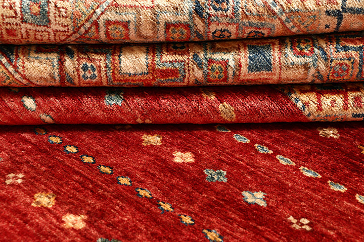 Multi Colored Kazak 6' 8 x 9' 7 - No. 67288 - ALRUG Rug Store