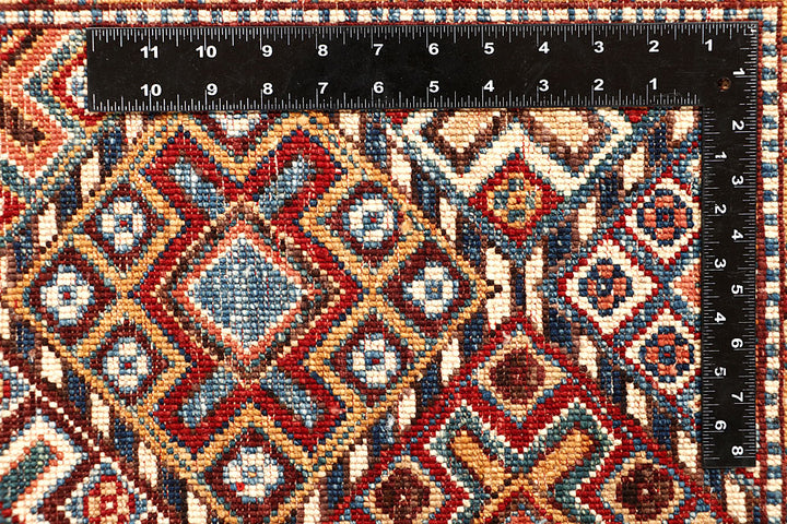 Multi Colored Kazak 6' 8 x 9' 7 - No. 67288 - ALRUG Rug Store