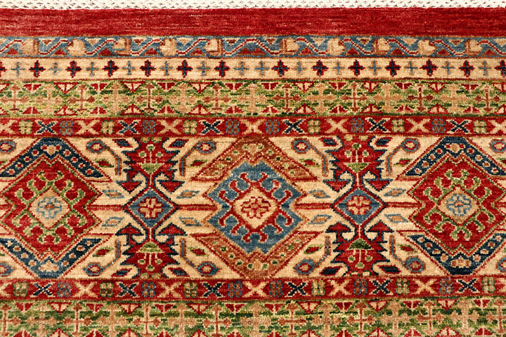 Multi Colored Kazak 5' 7 x 7' 9 - No. 67291 - ALRUG Rug Store