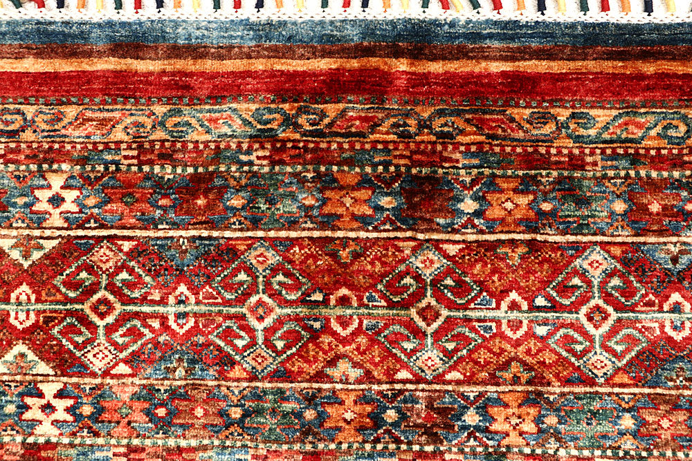 Multi Colored Kazak 5' 9 x 7' 8 - No. 67292 - ALRUG Rug Store