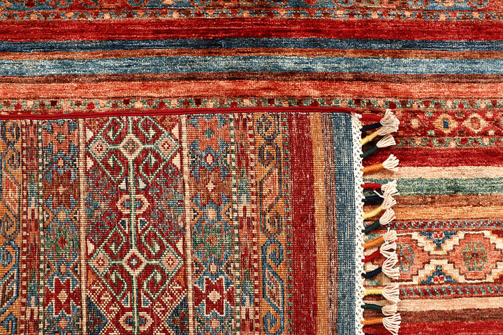 Multi Colored Kazak 5' 9 x 7' 8 - No. 67292 - ALRUG Rug Store