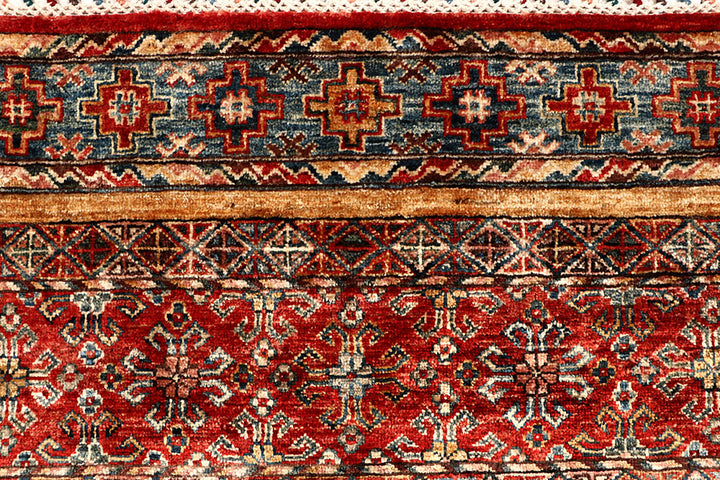 Multi Colored Kazak 5' 7 x 7' 7 - No. 67293 - ALRUG Rug Store