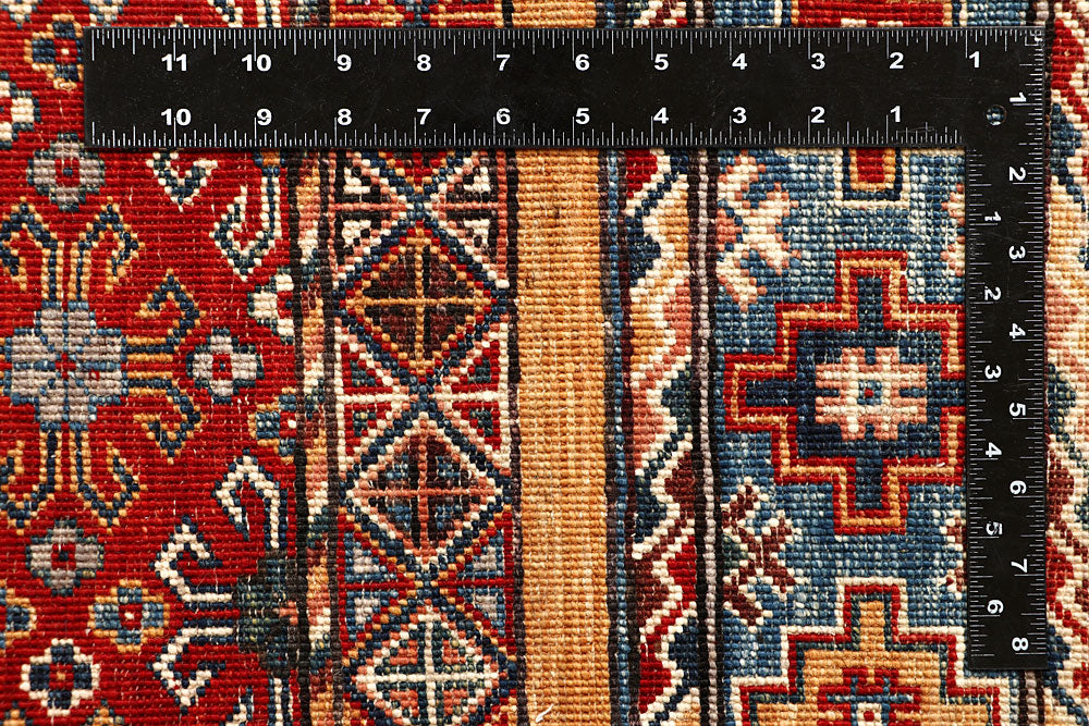 Multi Colored Kazak 5' 7 x 7' 7 - No. 67293 - ALRUG Rug Store