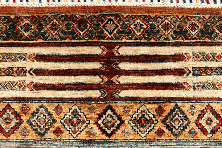 Multi Colored Kazak 5' 5 x 8' - No. 67294 - ALRUG Rug Store