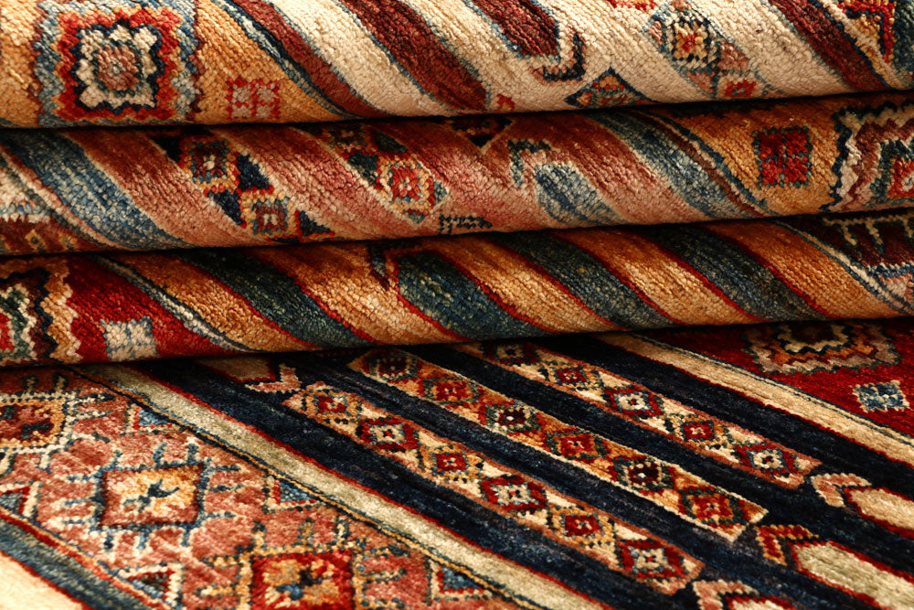 Multi Colored Kazak 5' 5 x 8' - No. 67294 - ALRUG Rug Store