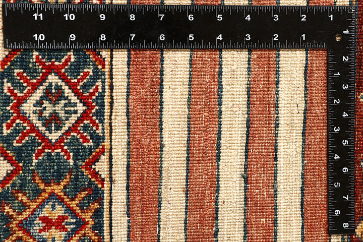 Multi Colored Kazak 5' 5 x 8' - No. 67294 - ALRUG Rug Store