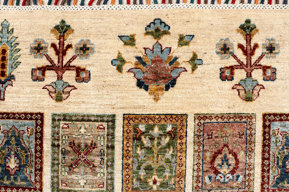 Multi Colored Kazak 7' 11 x 10' 3 - No. 67295 - ALRUG Rug Store