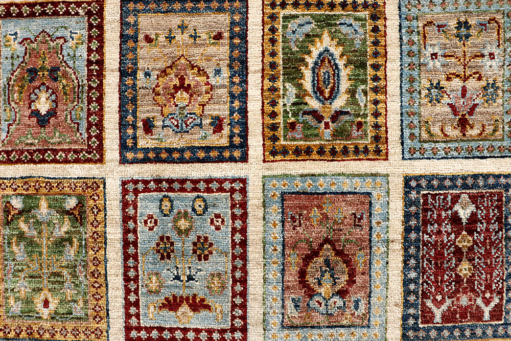 Multi Colored Kazak 7' 11 x 10' 3 - No. 67295 - ALRUG Rug Store