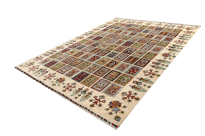 Multi Colored Kazak 7' 11 x 10' 3 - No. 67295 - ALRUG Rug Store