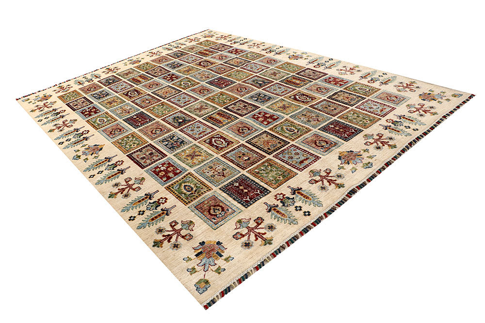 Multi Colored Kazak 7' 11 x 10' 3 - No. 67295 - ALRUG Rug Store
