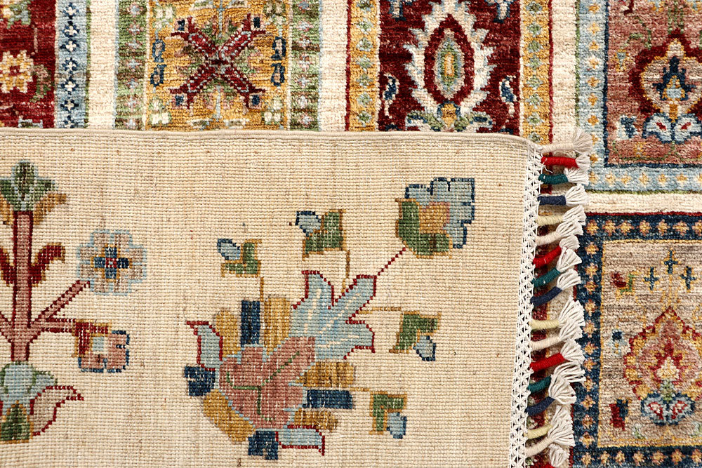 Multi Colored Kazak 7' 11 x 10' 3 - No. 67295 - ALRUG Rug Store