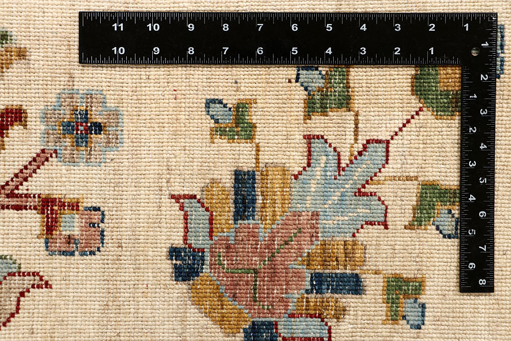 Multi Colored Kazak 7' 11 x 10' 3 - No. 67295 - ALRUG Rug Store