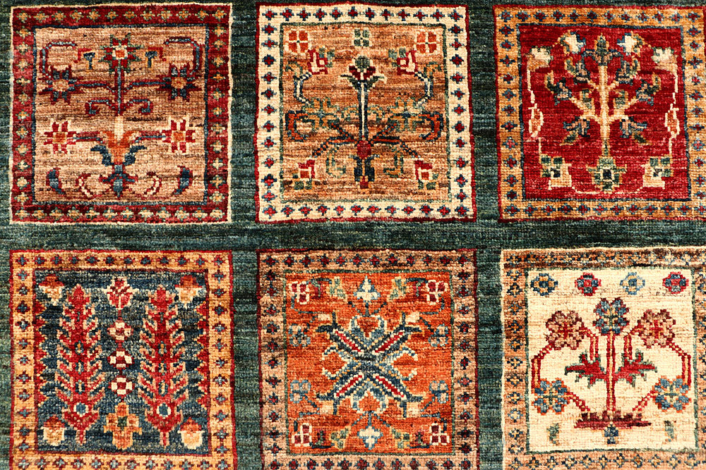 Multi Colored Kazak 5' 9 x 8' 4 - No. 67296 - ALRUG Rug Store
