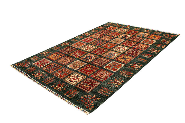 Multi Colored Kazak 5' 9 x 8' 4 - No. 67296 - ALRUG Rug Store