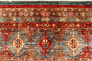 Multi Colored Kazak 5' 9 x 8' - No. 67297 - ALRUG Rug Store