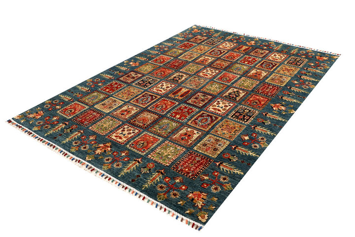 Multi Colored Kazak 5' 6 x 7' 7 - No. 67298 - ALRUG Rug Store