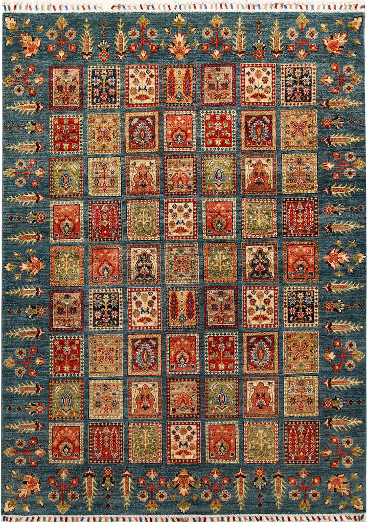 Multi Colored Kazak 5' 6 x 7' 7 - No. 67298 - ALRUG Rug Store