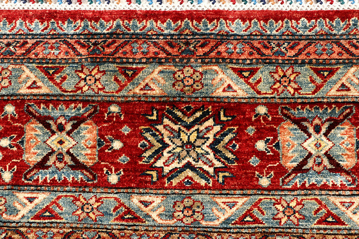 Multi Colored Kazak 5' 6 x 7' 9 - No. 67299 - ALRUG Rug Store