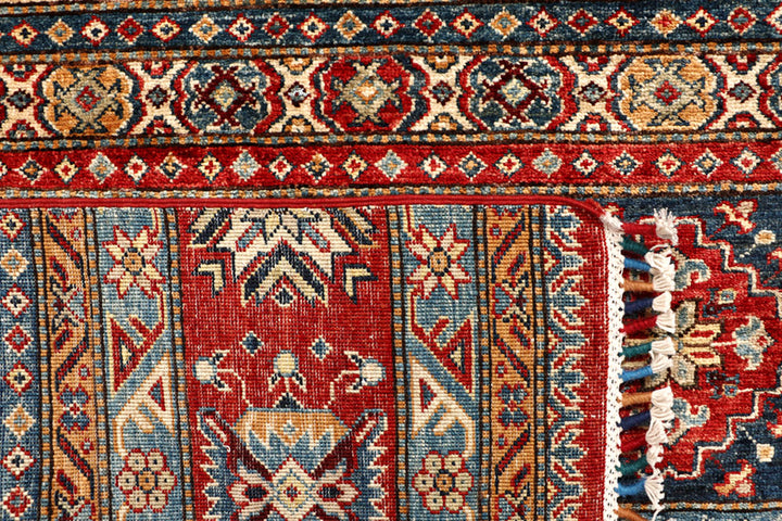 Multi Colored Kazak 5' 6 x 7' 9 - No. 67299 - ALRUG Rug Store