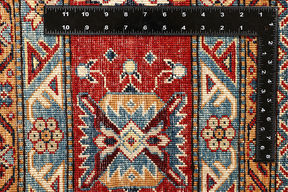 Multi Colored Kazak 5' 6 x 7' 9 - No. 67299 - ALRUG Rug Store