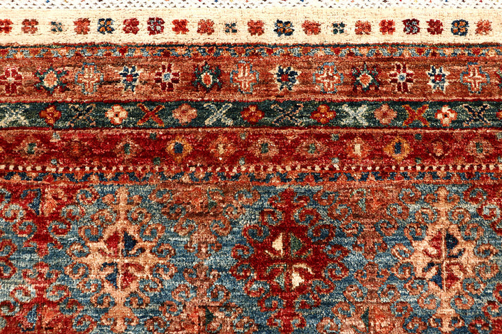 Multi Colored Kazak 5' 8 x 8' - No. 67300 - ALRUG Rug Store