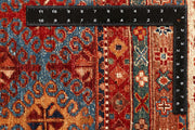 Multi Colored Kazak 5' 8 x 8' - No. 67300 - ALRUG Rug Store