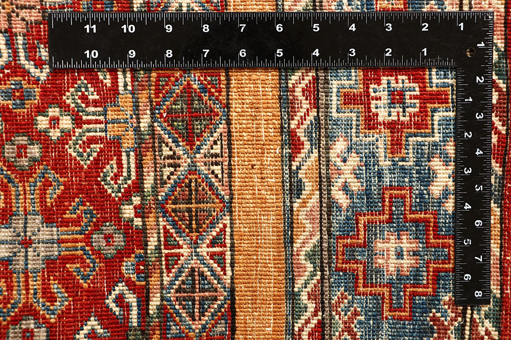 Multi Colored Kazak 5' 6 x 8' - No. 67301 - ALRUG Rug Store