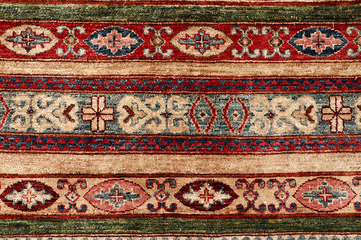 Multi Colored Kazak 6' 6 x 9' 4 - No. 67303 - ALRUG Rug Store