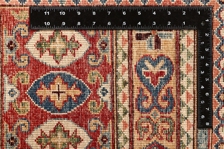 Multi Colored Kazak 6' 6 x 9' 4 - No. 67303 - ALRUG Rug Store