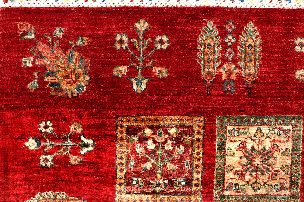 Multi Colored Kazak 6' 8 x 9' 5 - No. 67305 - ALRUG Rug Store