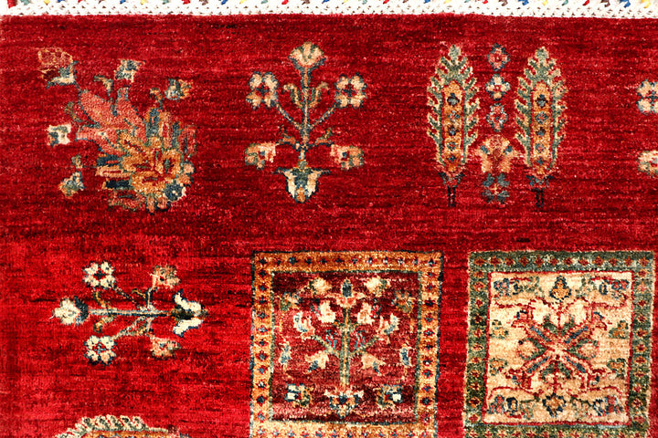Multi Colored Kazak 6' 8 x 9' 5 - No. 67305 - ALRUG Rug Store