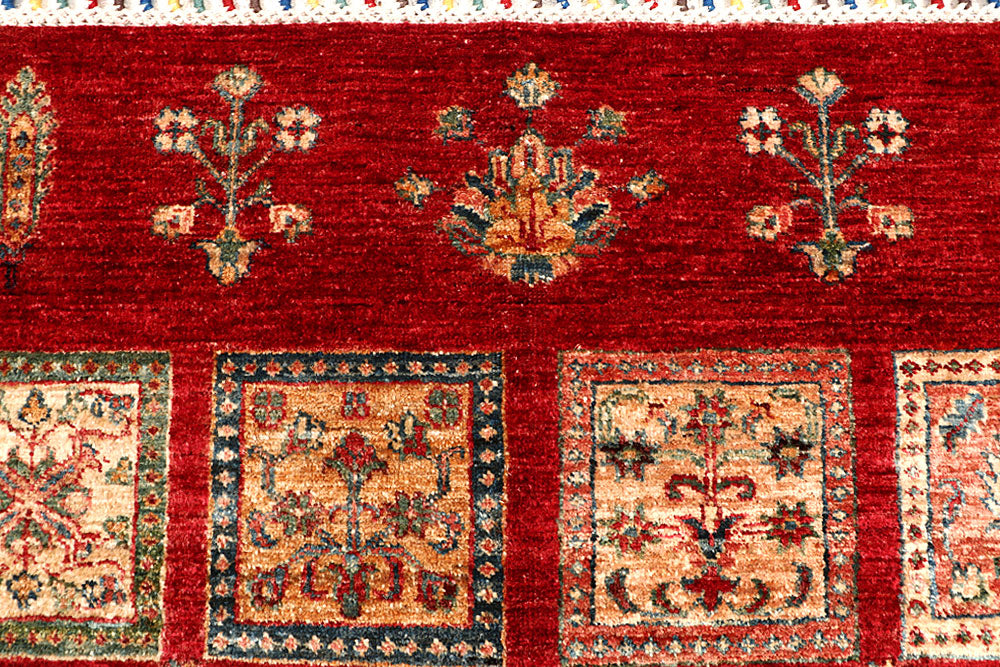 Multi Colored Kazak 6' 8 x 9' 5 - No. 67305 - ALRUG Rug Store