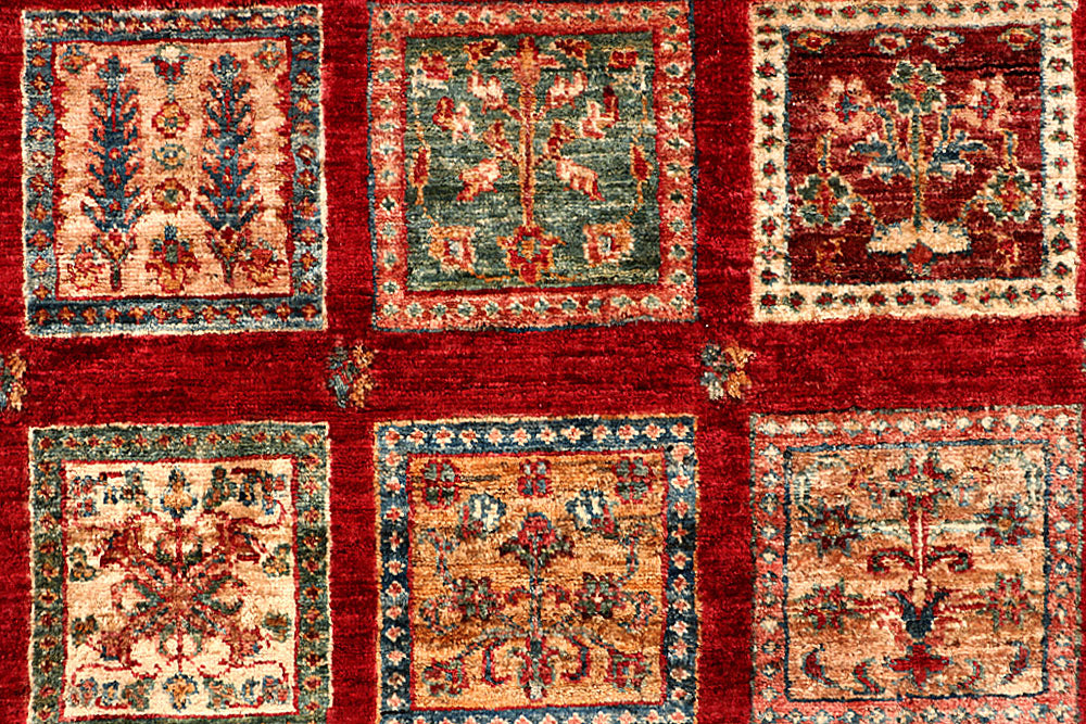 Multi Colored Kazak 6' 8 x 9' 5 - No. 67305 - ALRUG Rug Store