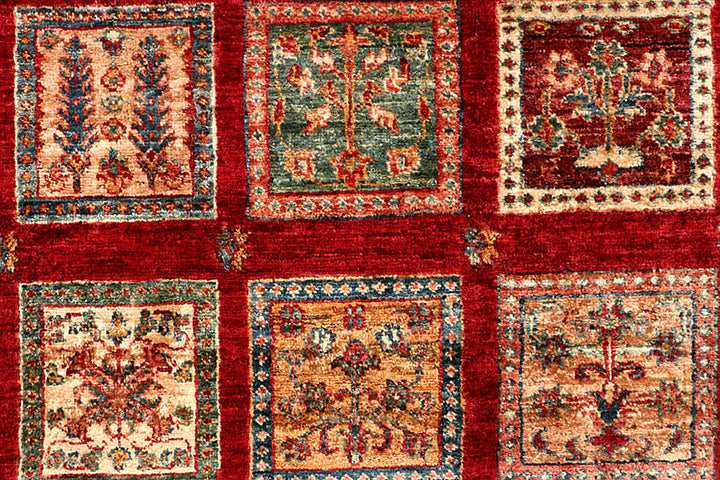 Multi Colored Kazak 6' 8 x 9' 5 - No. 67305 - ALRUG Rug Store