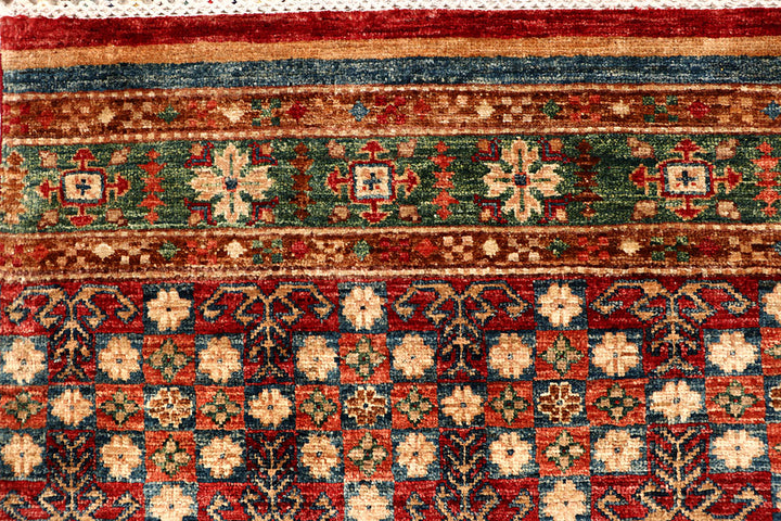 Multi Colored Kazak 5' 6 x 8' 2 - No. 67308 - ALRUG Rug Store