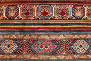Multi Colored Kazak 5' 7 x 7' 11 - No. 67310 - ALRUG Rug Store